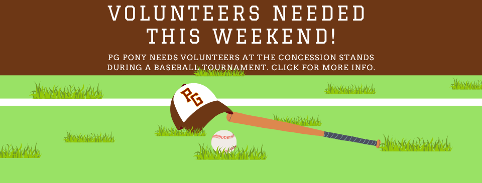 VOLUNTEERS NEEDED!